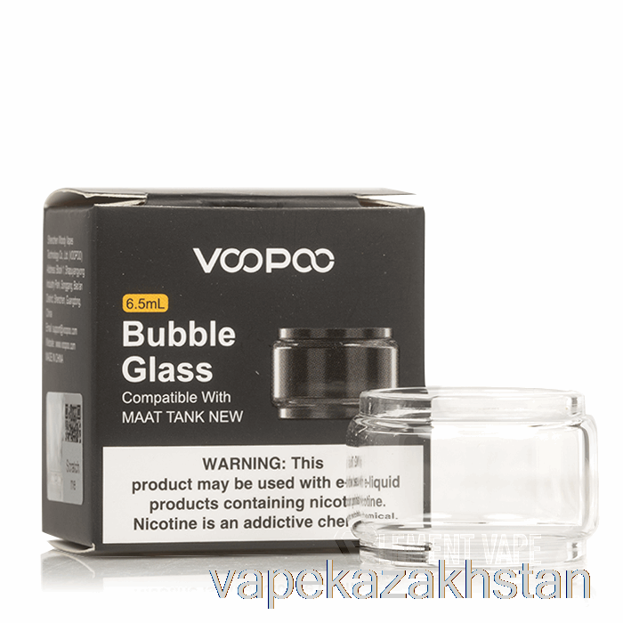 Vape Disposable VOOPOO MAAT Replacement Glass 5mL Straight Glass
